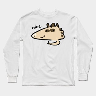 nice. Long Sleeve T-Shirt